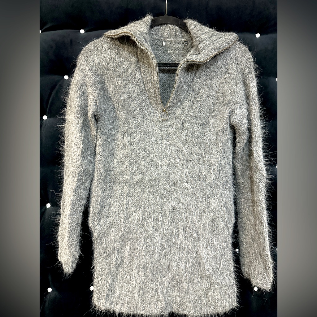 Peruvian Connection Zip Sweater, New Never Worn